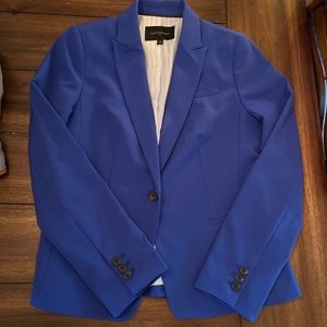 Banana Republic Blazer Electric Blue Royal Blue Size 8
